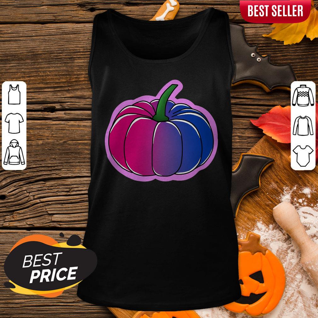 Bisexual Pumpkin Happy Halloween Shirt