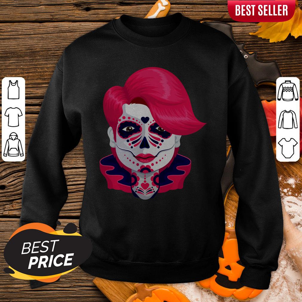 Sugar Skull Boy Dia De Muertos Day Of Dead Shirt