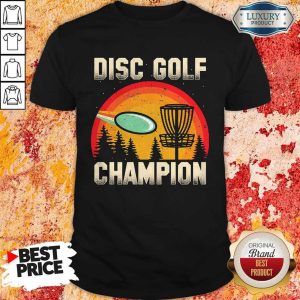 Official Disc Golf Champion Shirt