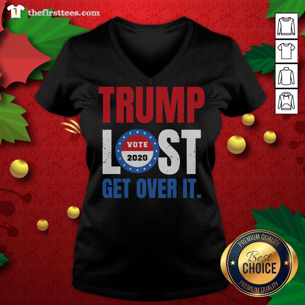 Premium Trump Lost Vote 2020 Get Over It Shirt