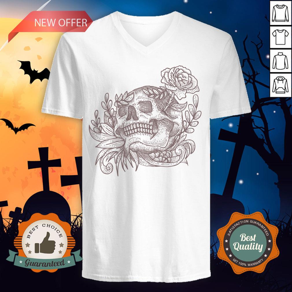 Sugar Skull Vintage Day Dead Dia De Los Muertos Shirt