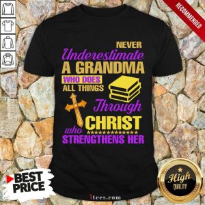 Surprised Underestimate A Grandma Her Shirt