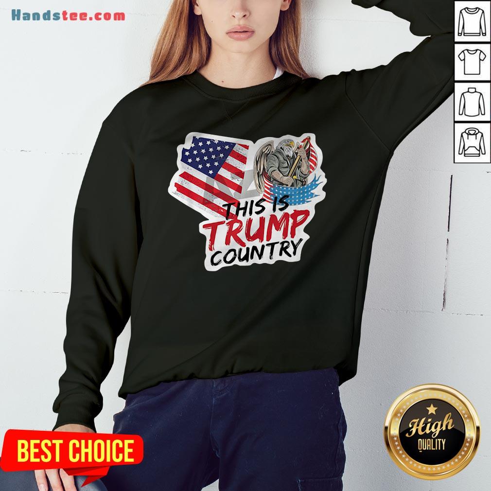 This Is Trump Country Supporter Arizona Political America Flag Shirt