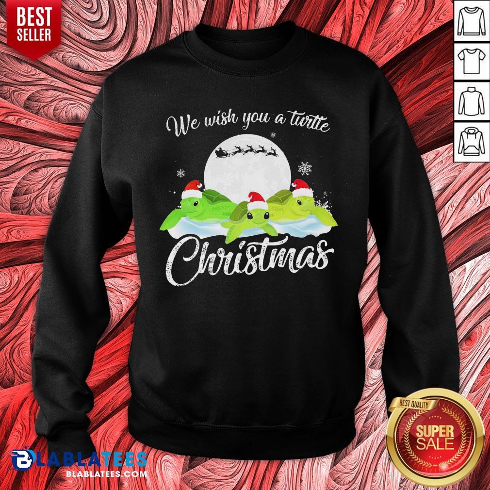 Funny We Wish You A Turtle Christmas Shirt