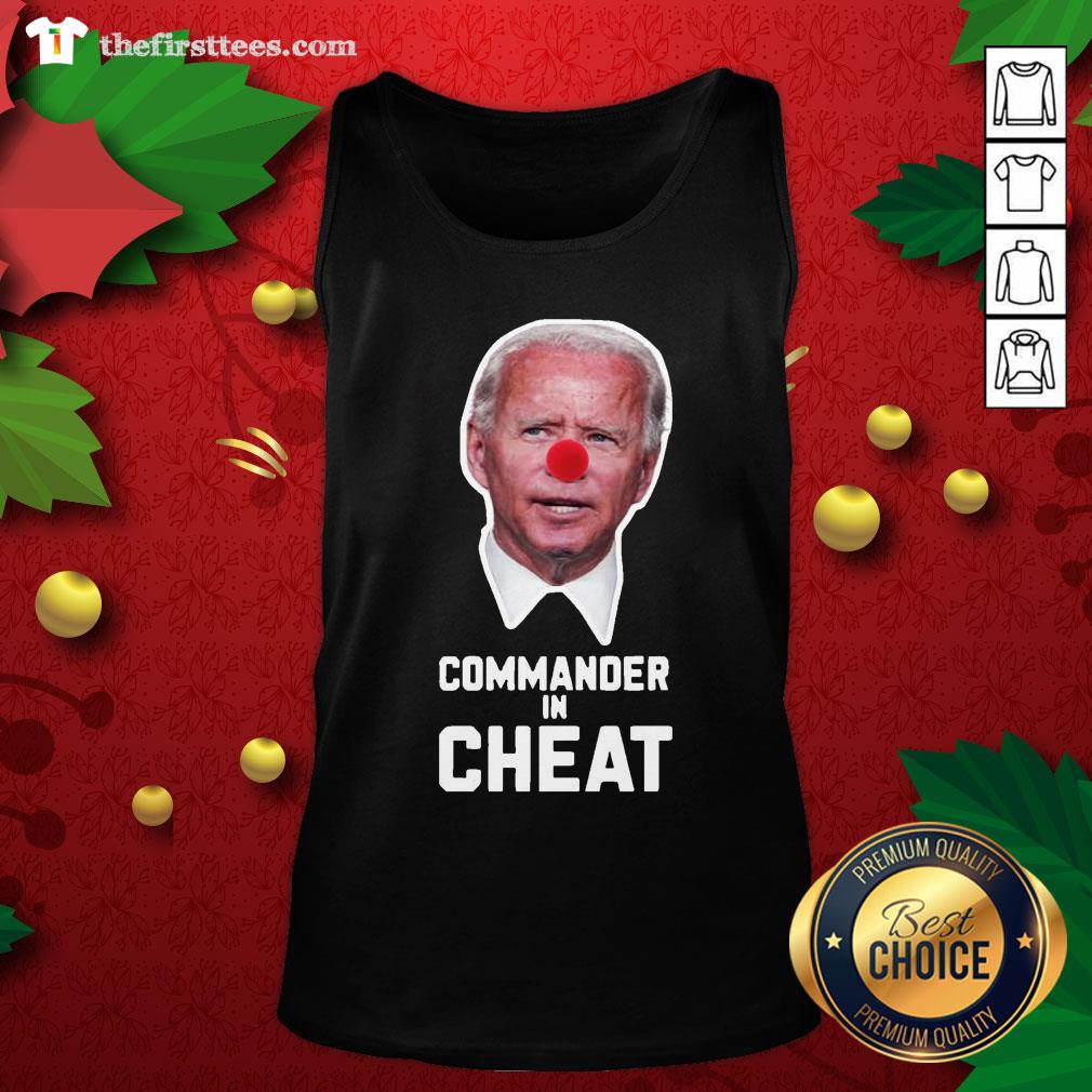 Cute Joe Biden Commander In-Cheat Shirt