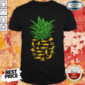 Nice Shark Pineapple Shirt