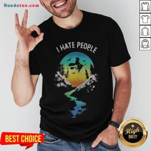 Witch Go Camping I Hate People Halloween Shirt