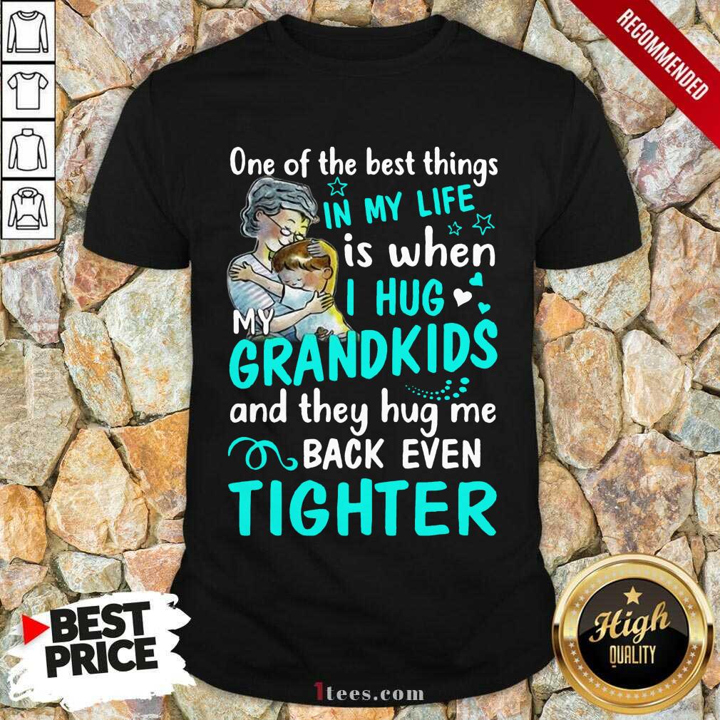 Excited One The Best Things Grandkids Shirt
