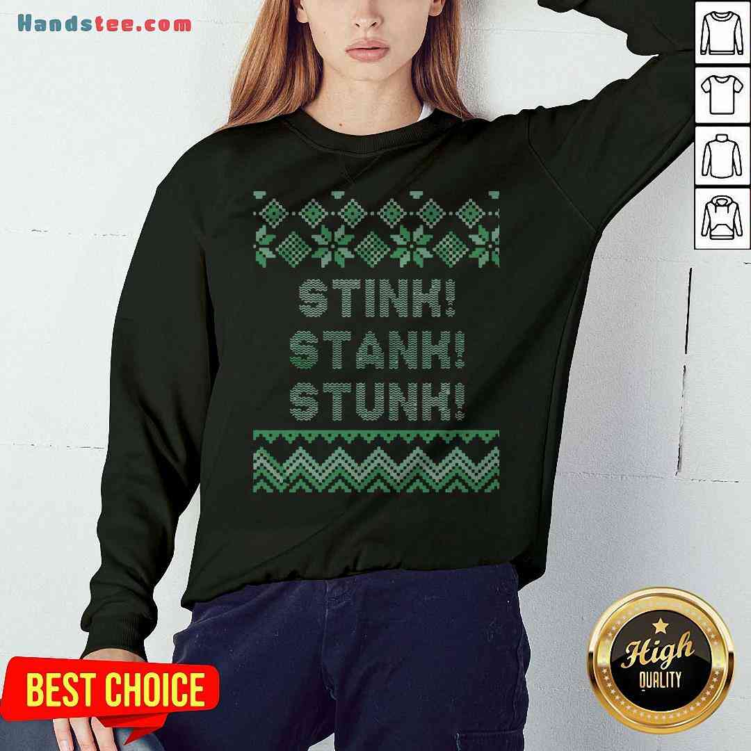 Grateful Stink Stank Stunk Christmas Shirt