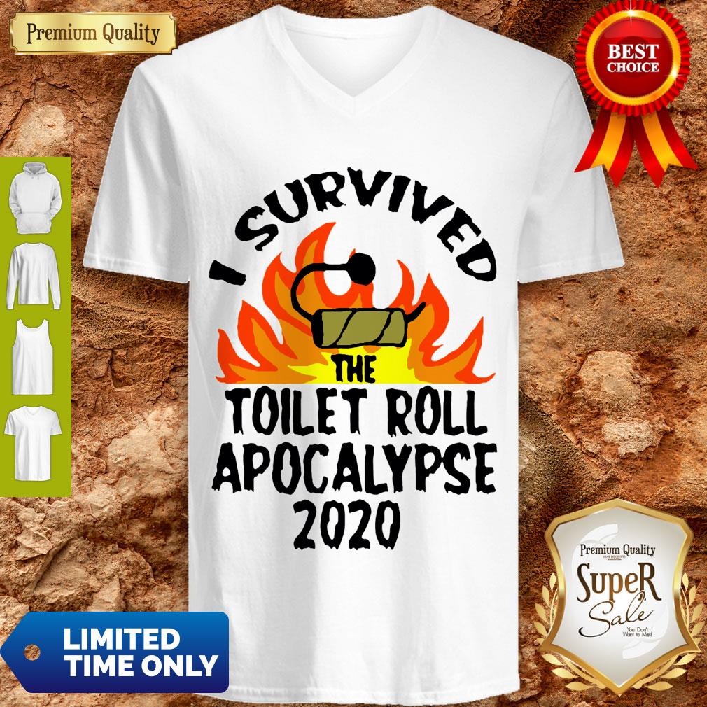 I Survived The Toilet Roll Apocalypse 2020 Toilet Paper Shirt