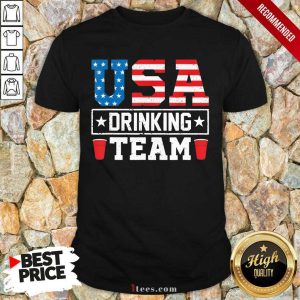 USA Drinking Team 4th Of July Shirt