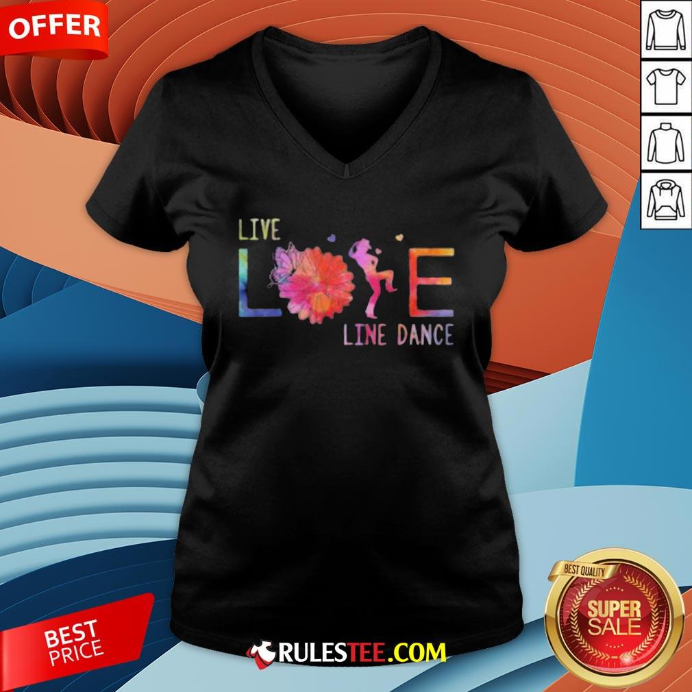 Colorful Live Life Line Dance 2020 Shirt