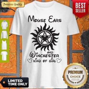 Disney Mouse Ears And Winchester Kind Of Girl Shirt