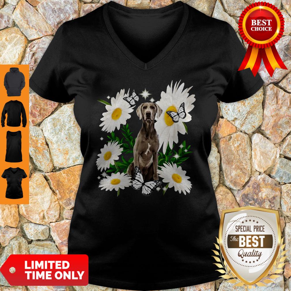 Official Weimaraner Daisy Flower Classic Shirt