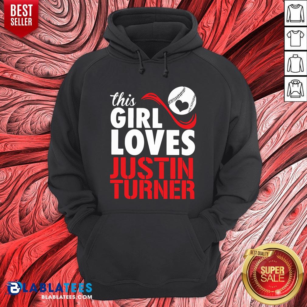 Top Baseball This Girl Loves Justin Turner Shirt