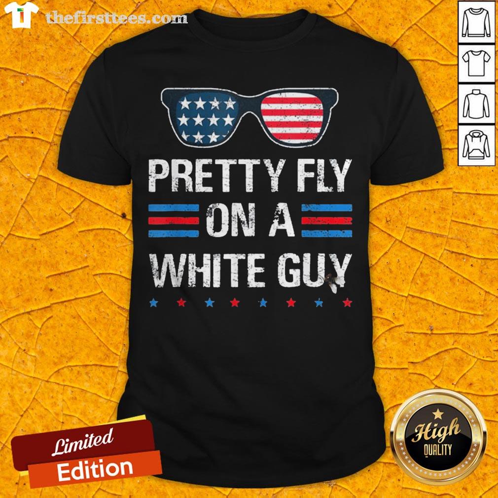 Nice Glasses Pretty Fly On A White Guy Shirt