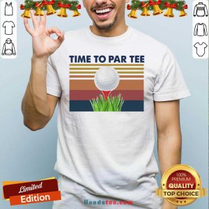 Perfect Golf Time To Par Tee Vintage Shirt