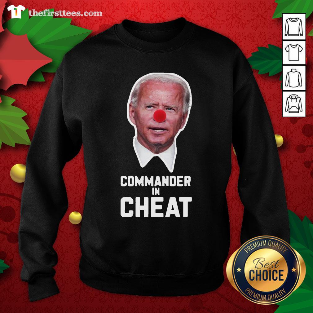 Cute Joe Biden Commander In-Cheat Shirt