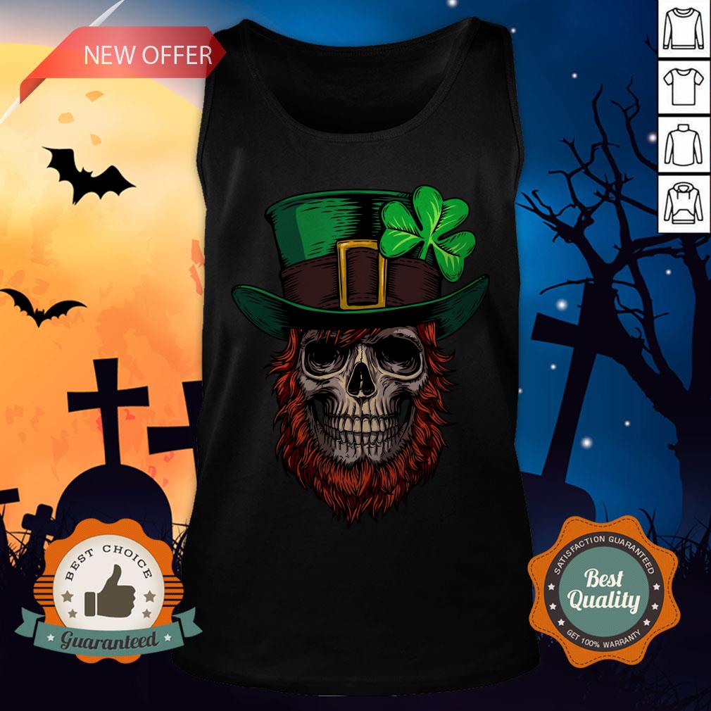Saint Patrick's Skull Man Day Of Dead Muertos Shirt