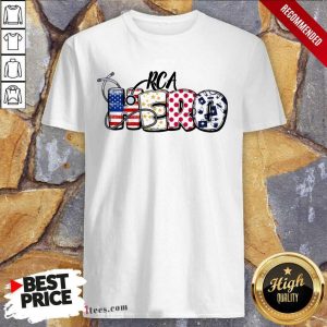 PCA Hero Shirt For Nurse Doctor Medical American Flag Shirt