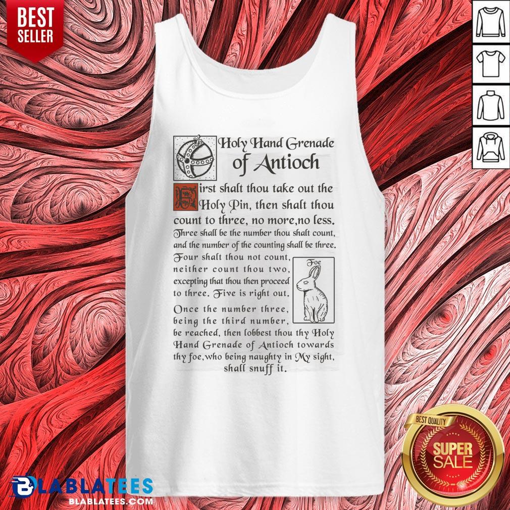 Official Holy Hand Grenade Of Antioch Shirt