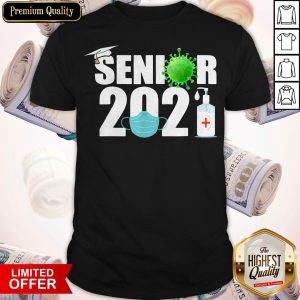Funny Senior 2020 Mask Hand Sandtinizer Corona Virus Shirt