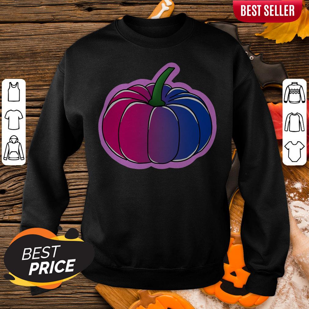 Bisexual Pumpkin Happy Halloween Shirt