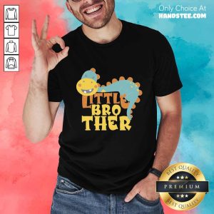 Excited Dinosaur Little Brother Shirt