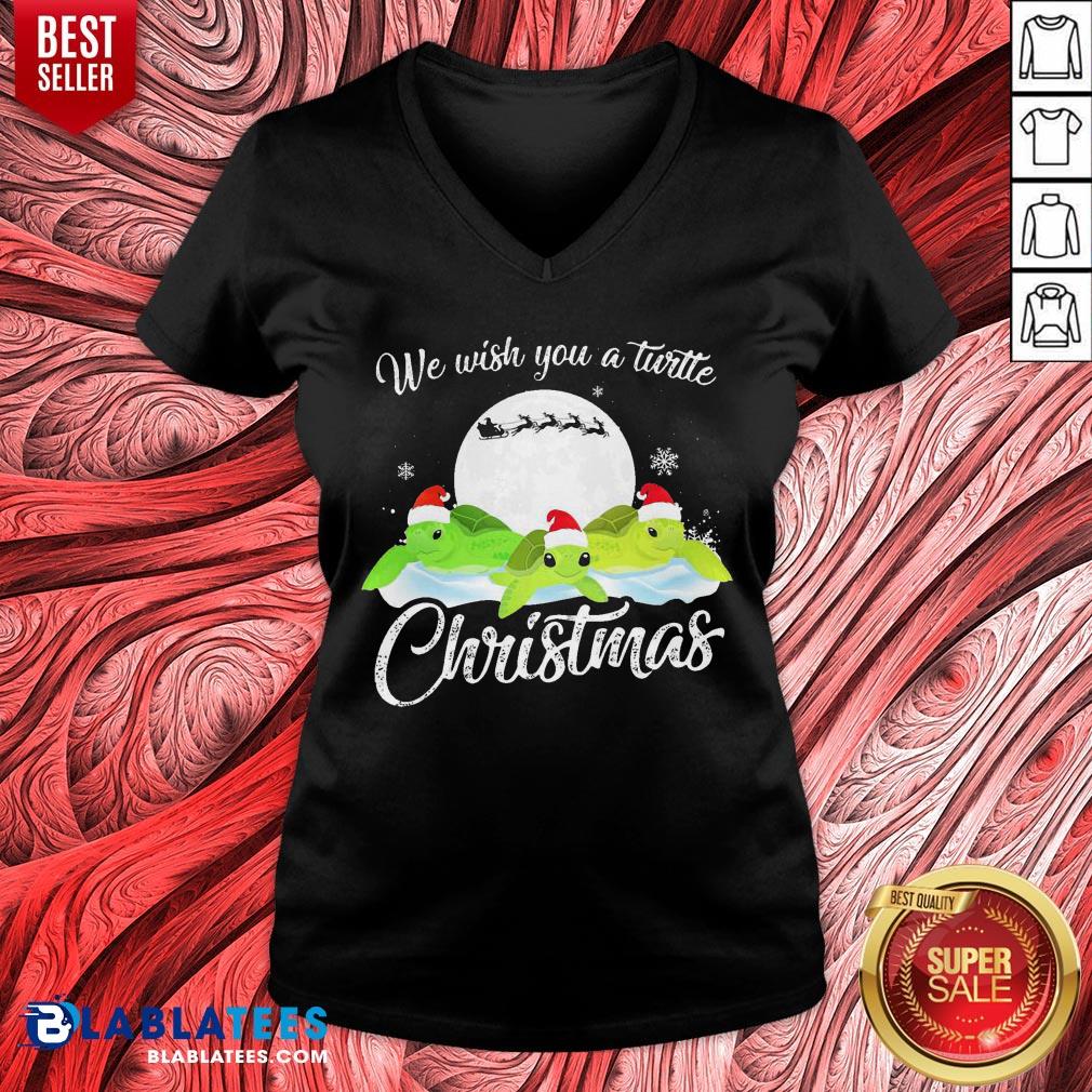 Funny We Wish You A Turtle Christmas Shirt