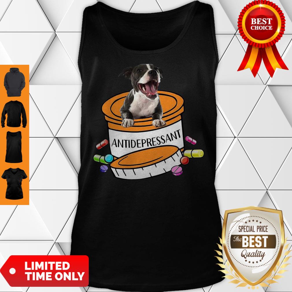 Official Staffordshire Bull Terrier Antidepressant Shirt