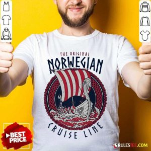 The Original Norwegian Cruise Line Viking Ship Shirt