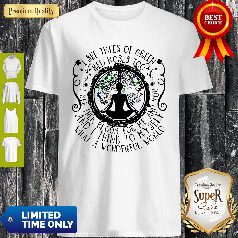 Official Yoga Wonderful World Shirt