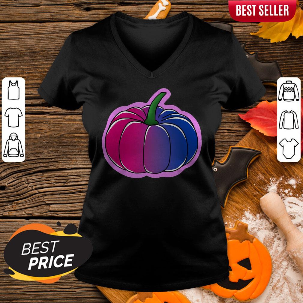 Bisexual Pumpkin Happy Halloween Shirt