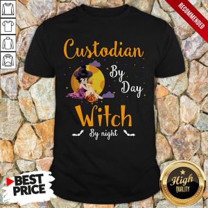 Custodian Be Day Witch By Night Shirt
