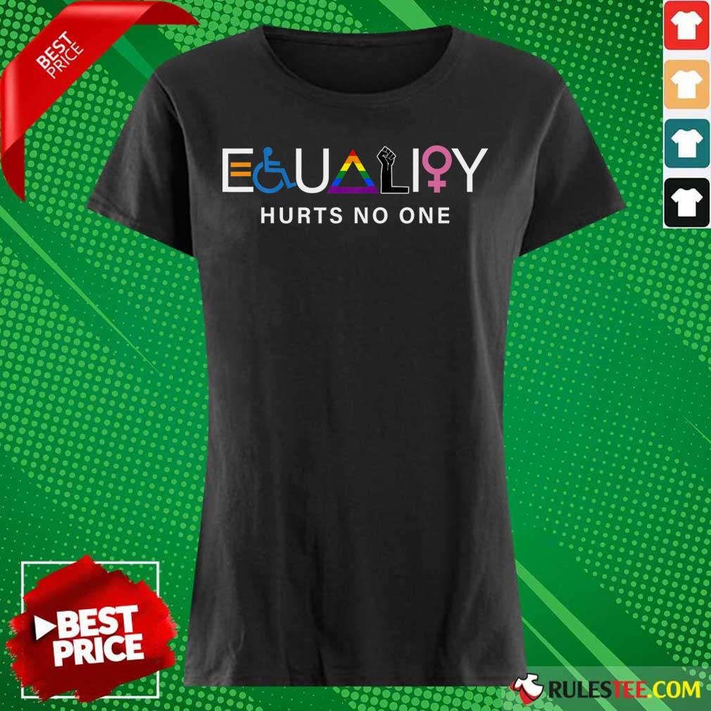 All I Need Is Equality Hurts No One LGBT Equality Gay Pride Human Rights Shirt
