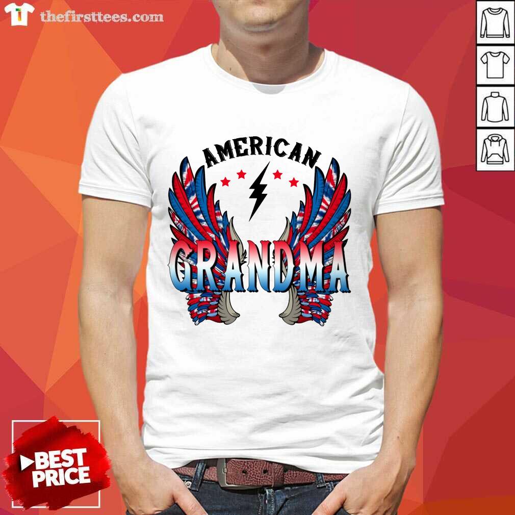 American Grandma Wings Shirt