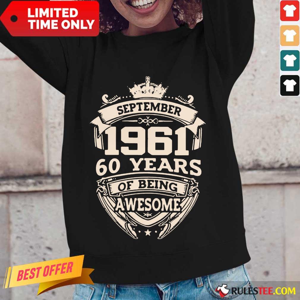 Amused September 1961 60 Years Shirt