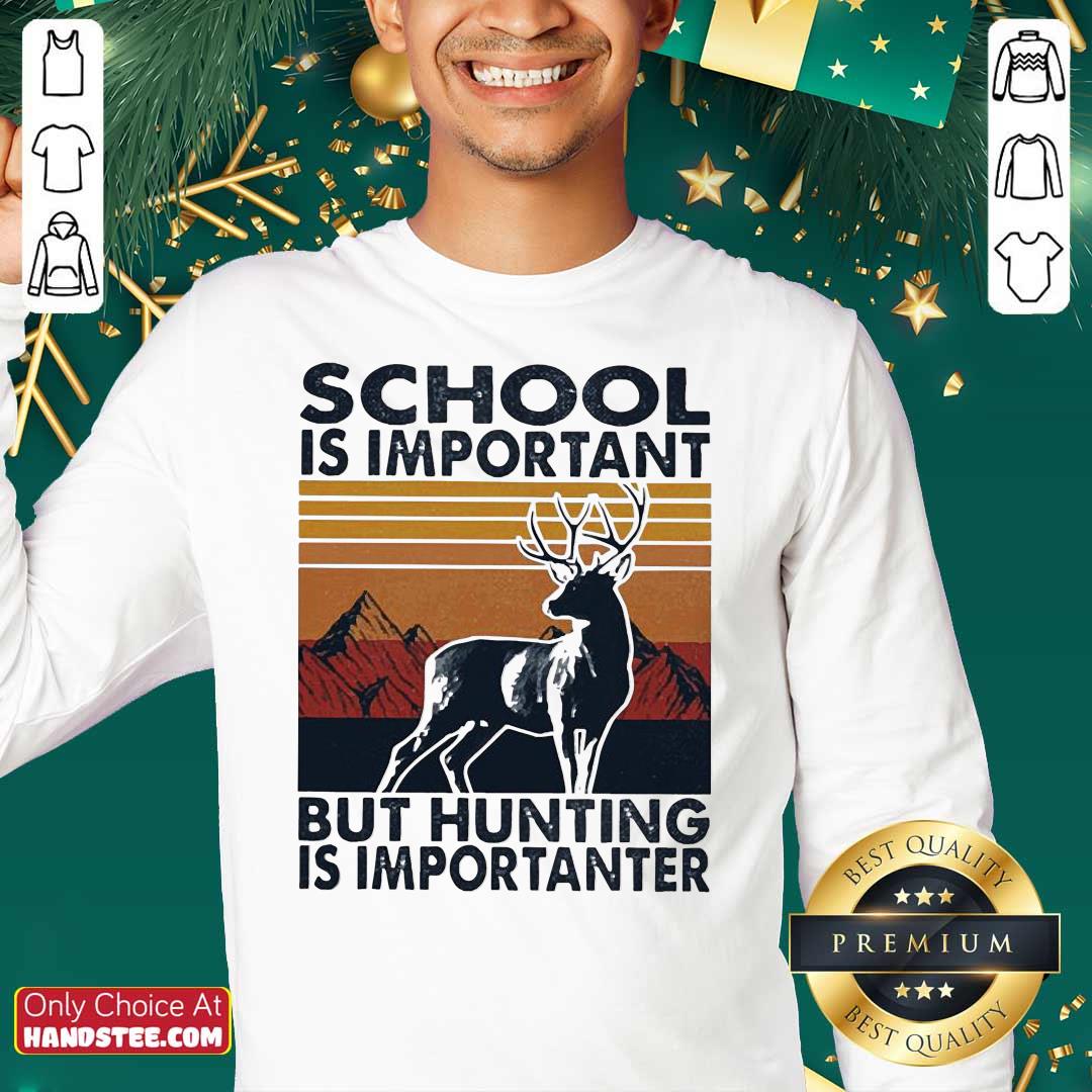Angry School But Hunting 16 Importanter Shirt