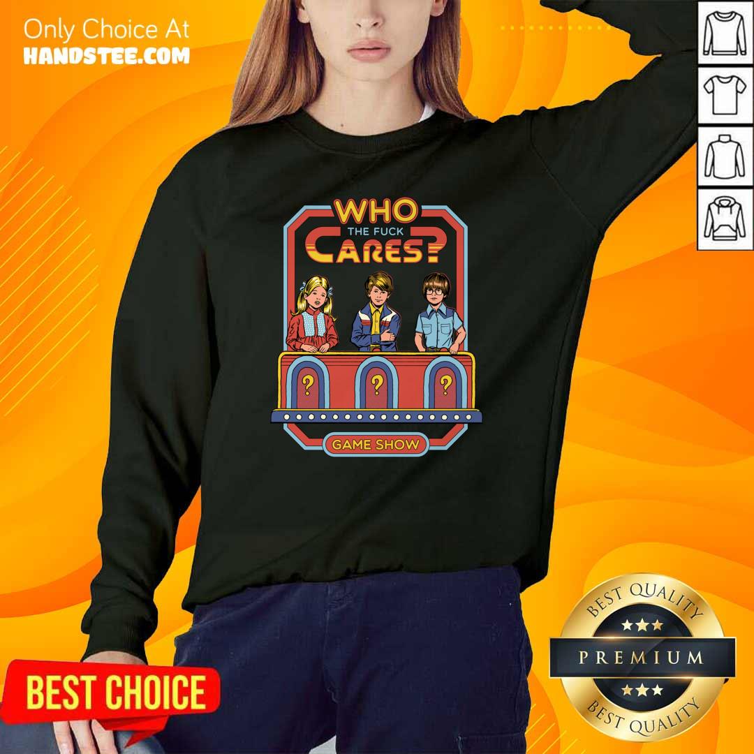 Angry Who 52 Cares Game Show Shirt