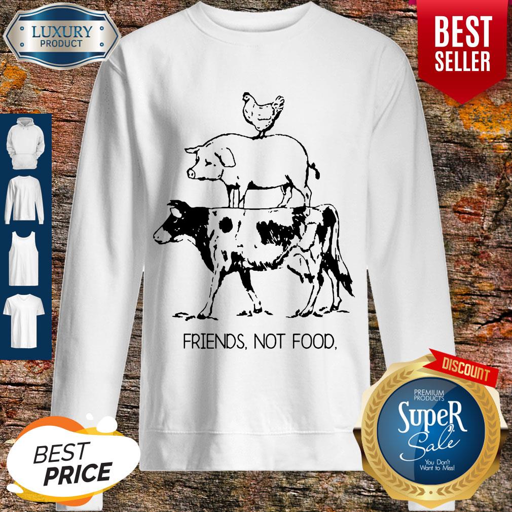Animal Chicken Pig Cow Friends Not Food Shirt
