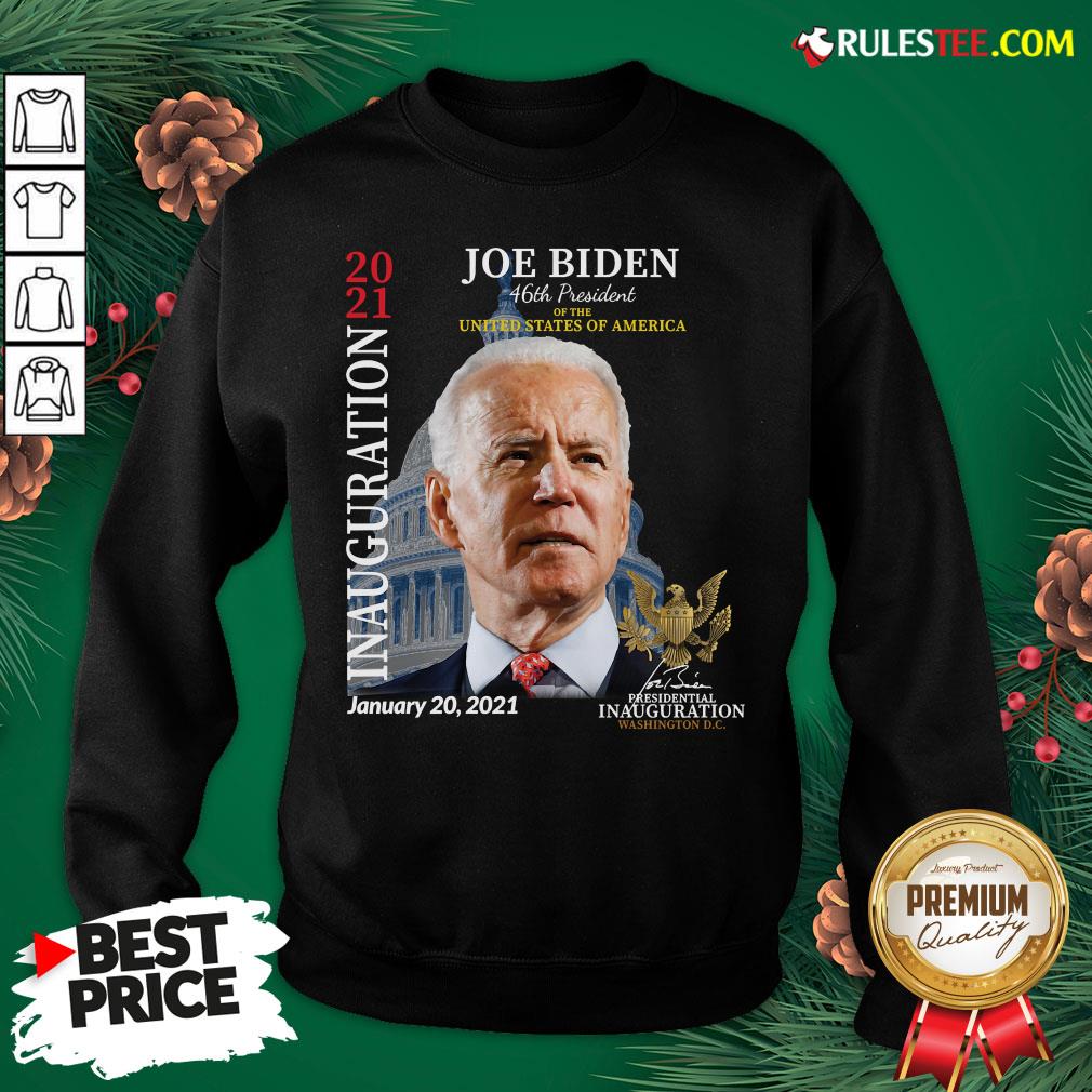 Awesome 2021 Inauguration Day Joe Biden Commemorative Souvenir Shirt