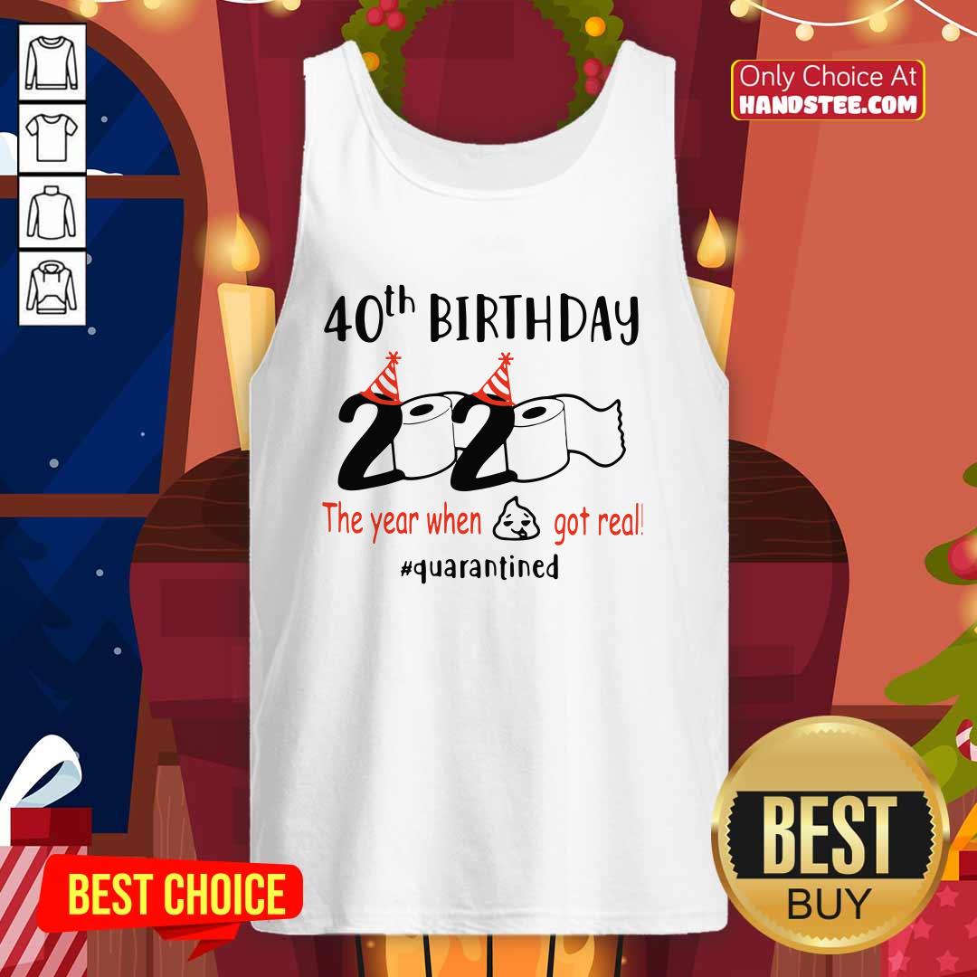 Awesome 40th Birthday 2020 Shirt