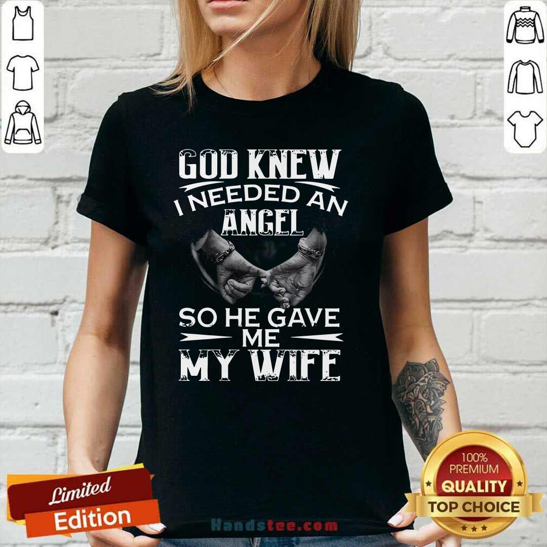 Awesome 9 God Knew I Needed An Angel Shirt