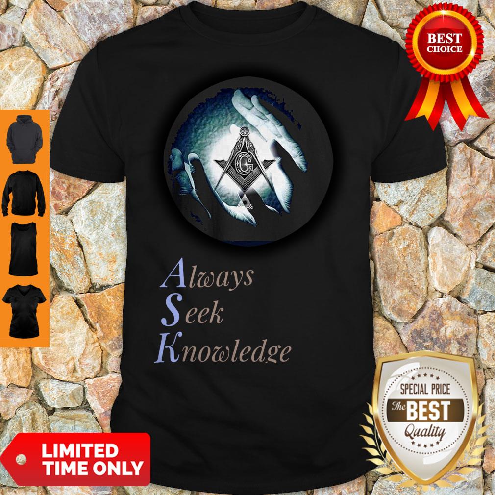 Awesome Always Seek Knowledge Shirt