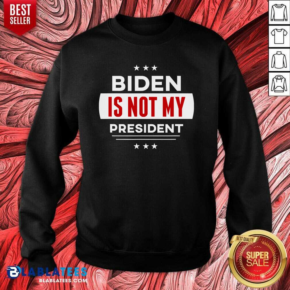 Awesome Biden Is Not My President Anti Joe Biden Shirt