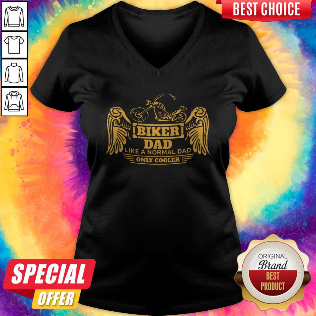 Awesome Biker Dad Coffee Shirt