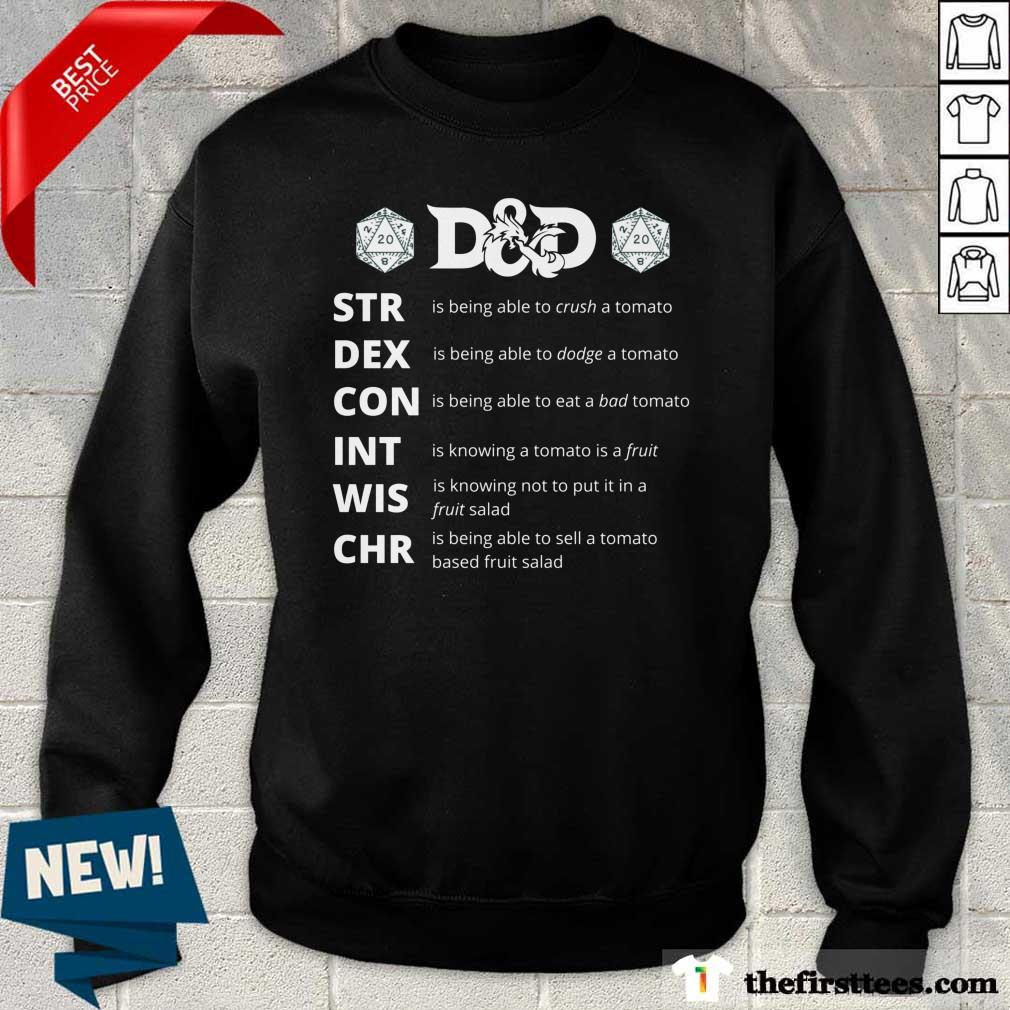 Awesome Dad Str Dex Con Int Wis Chr Shirt
