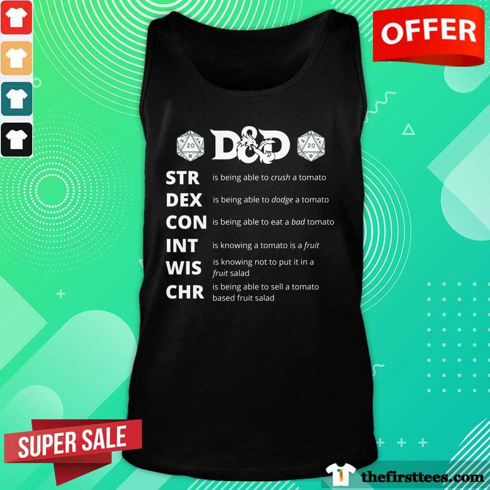 Awesome Dad Str Dex Con Int Wis Chr Shirt