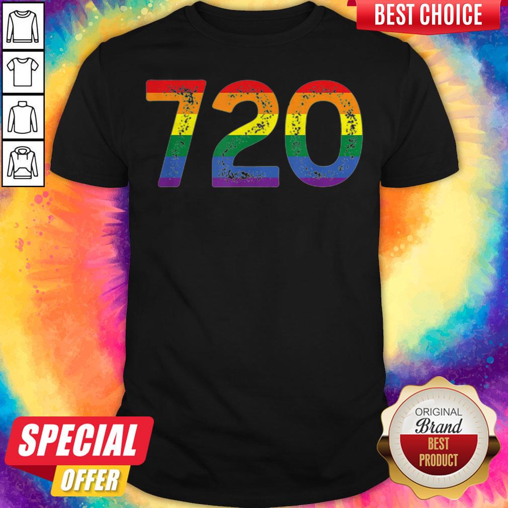 Awesome Denver LGBT Pride Flag Outfit Rainbow Shirt