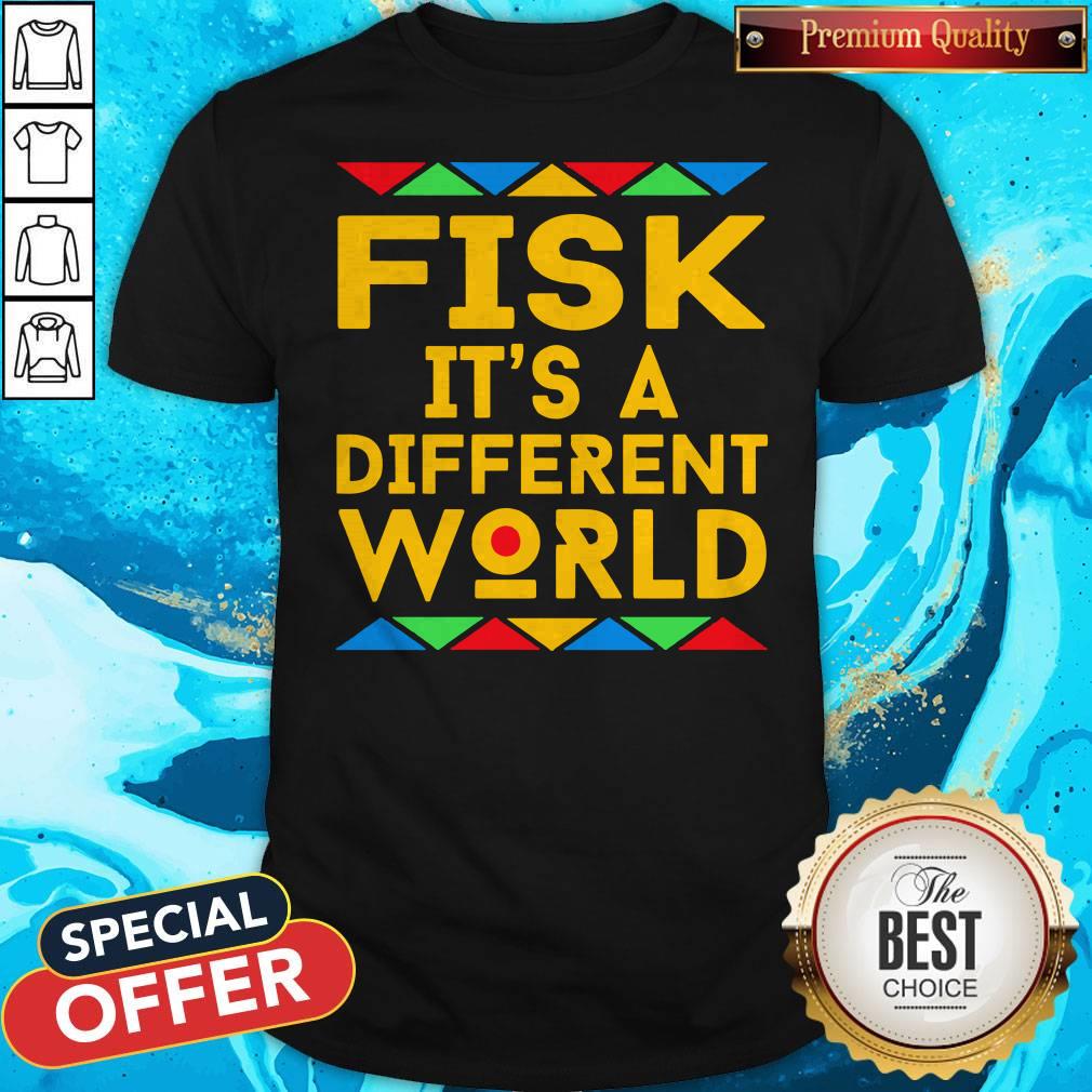 Awesome Fisk It’s A Different World Halloween Shirt